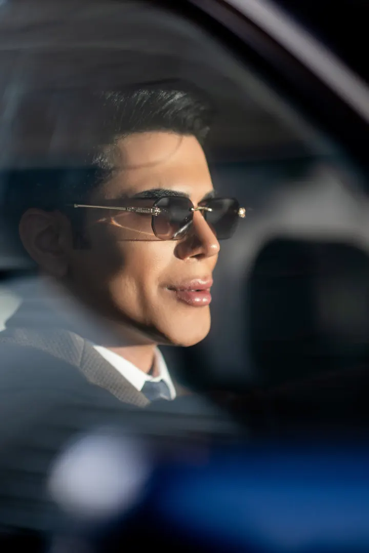 Ken wearing Ormont eyewear, from Members of the House